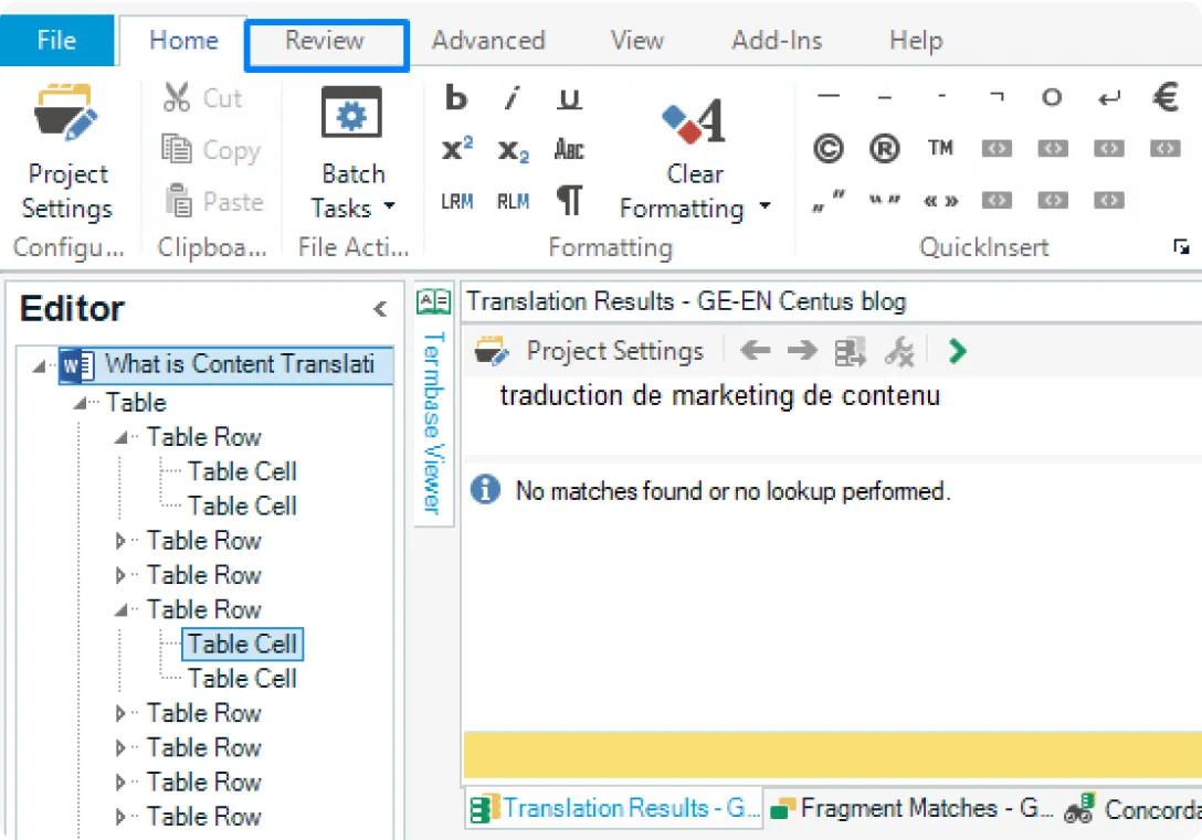 Rechtschreibprüfung bei Trados Studio
