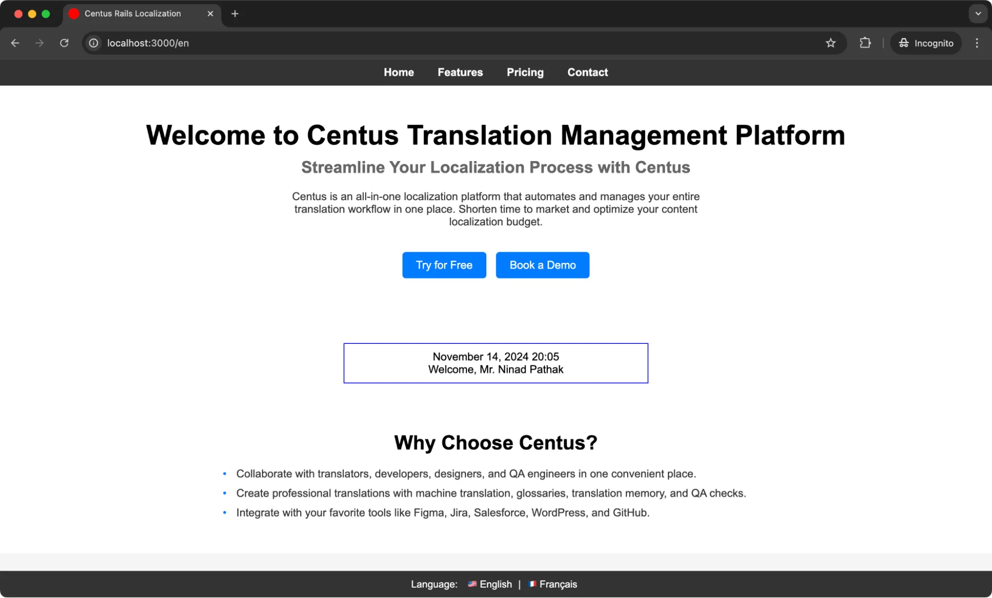 gendered translations in the Ruby app