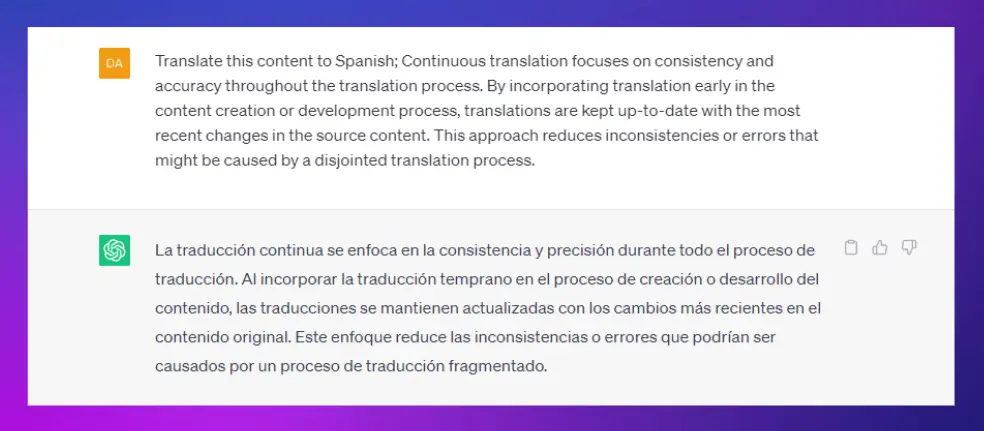 how to translate a document with ChatGPT translator