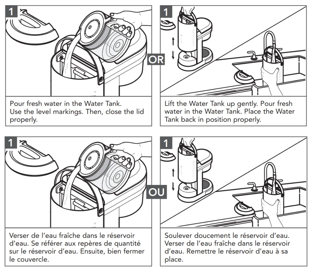 a manual translated into French
