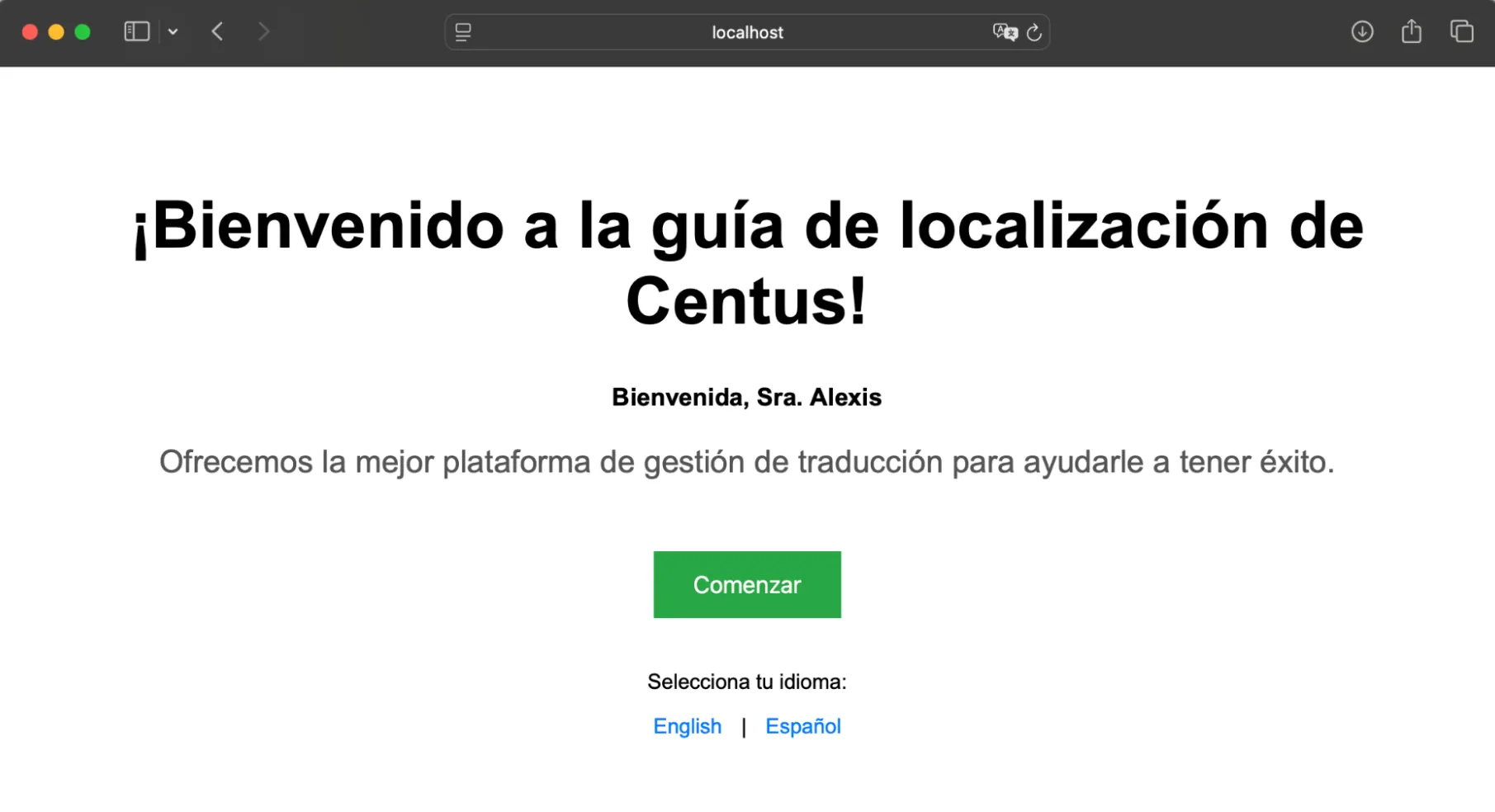 localized genders in the demo app