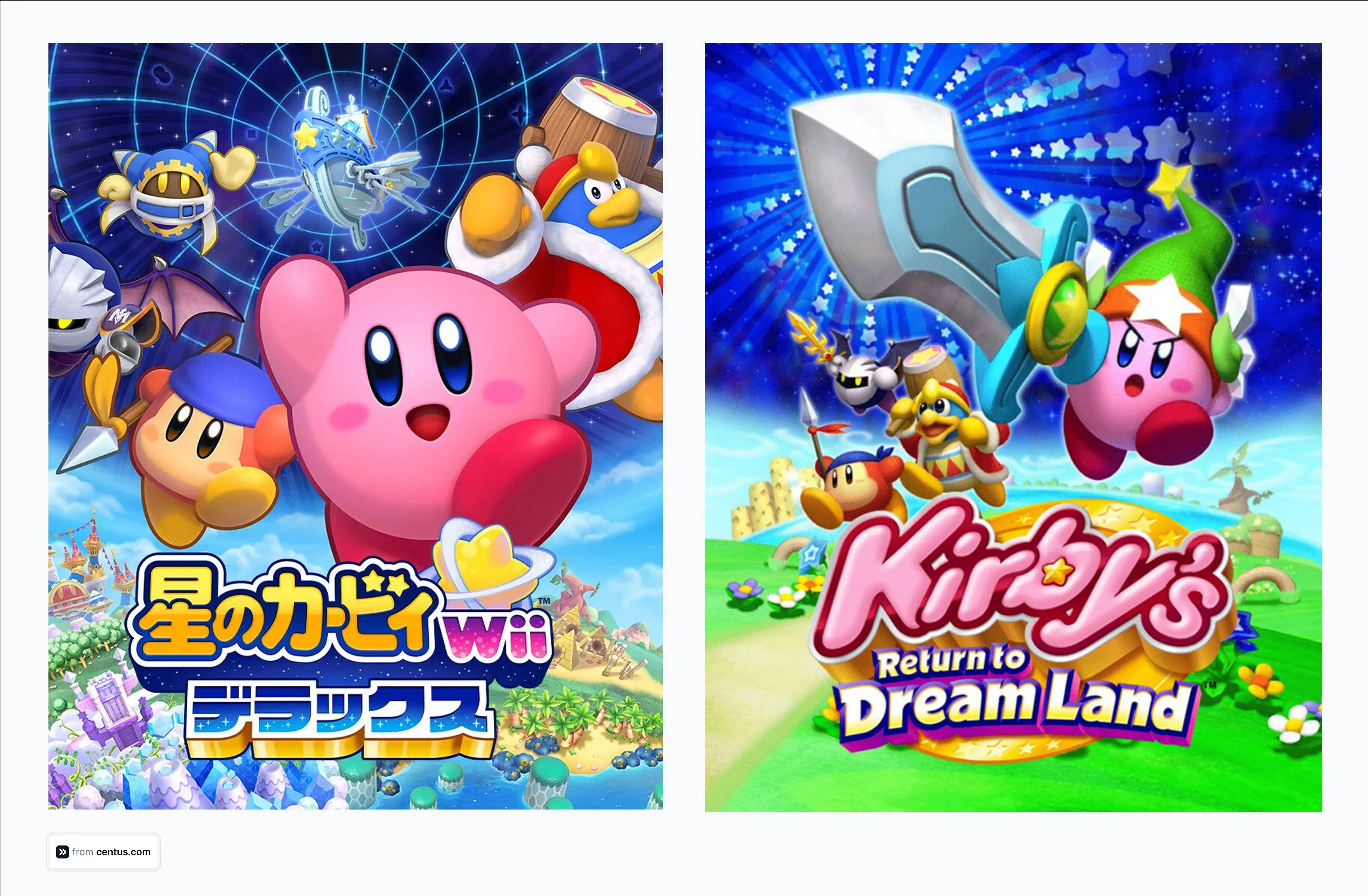 nintendo kirby localization japan