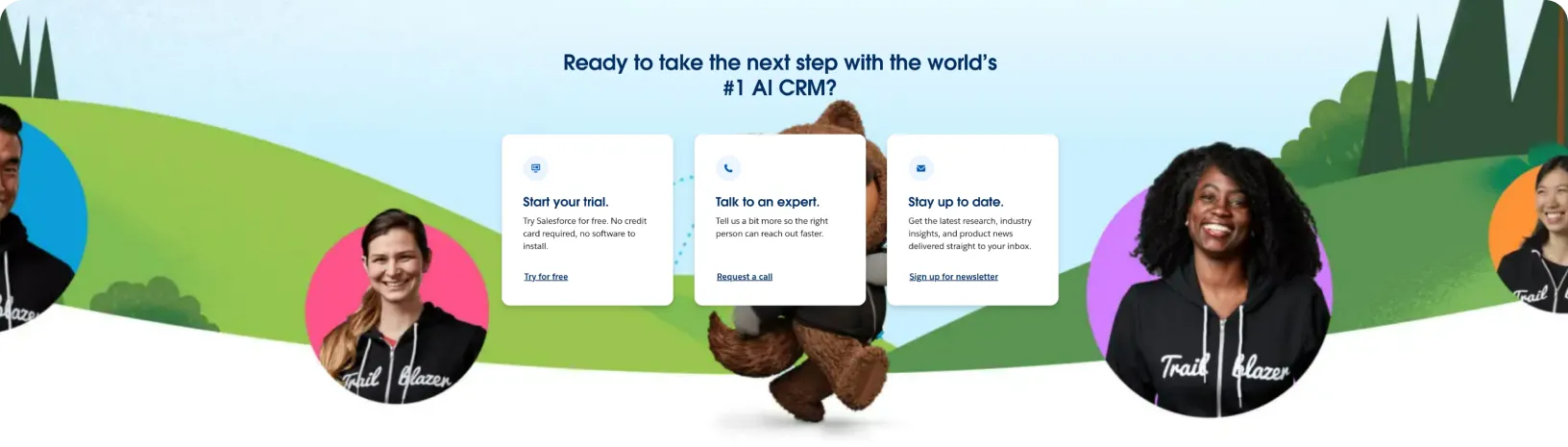 Salesforce US website
