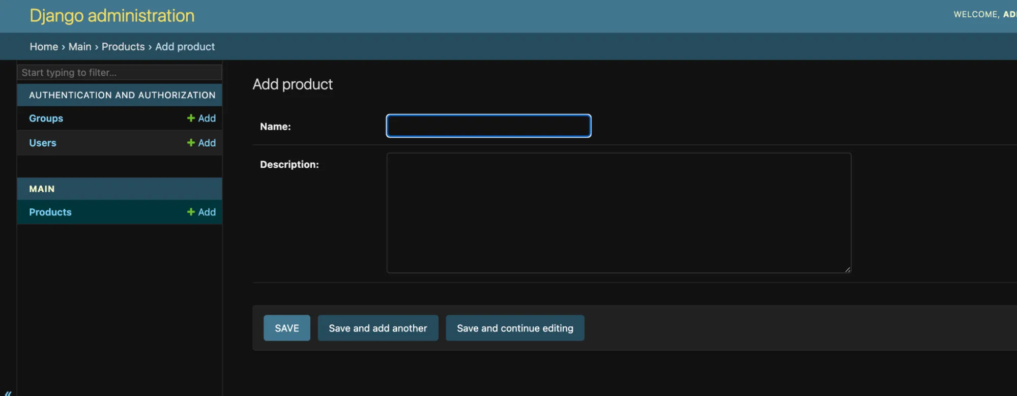 setting up the localized Django app
