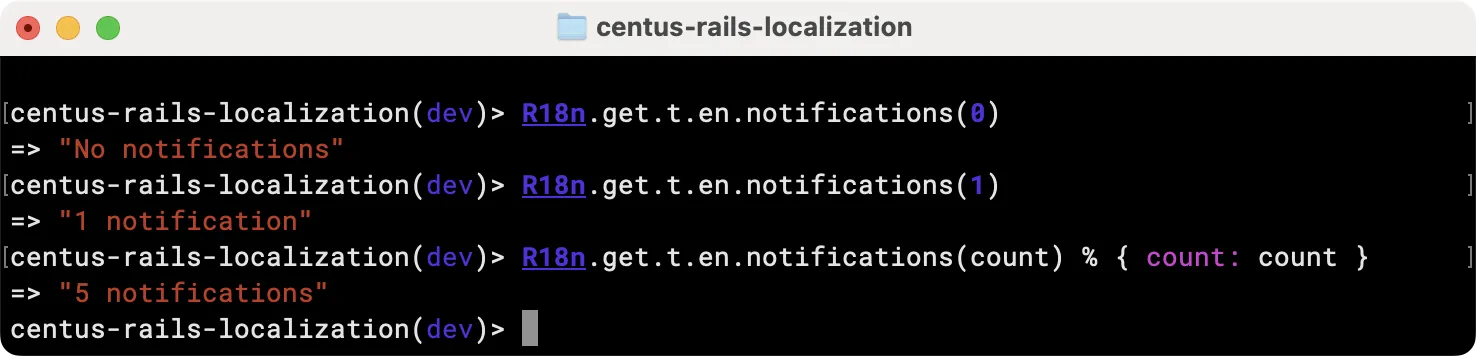 performing pluralization with R18n