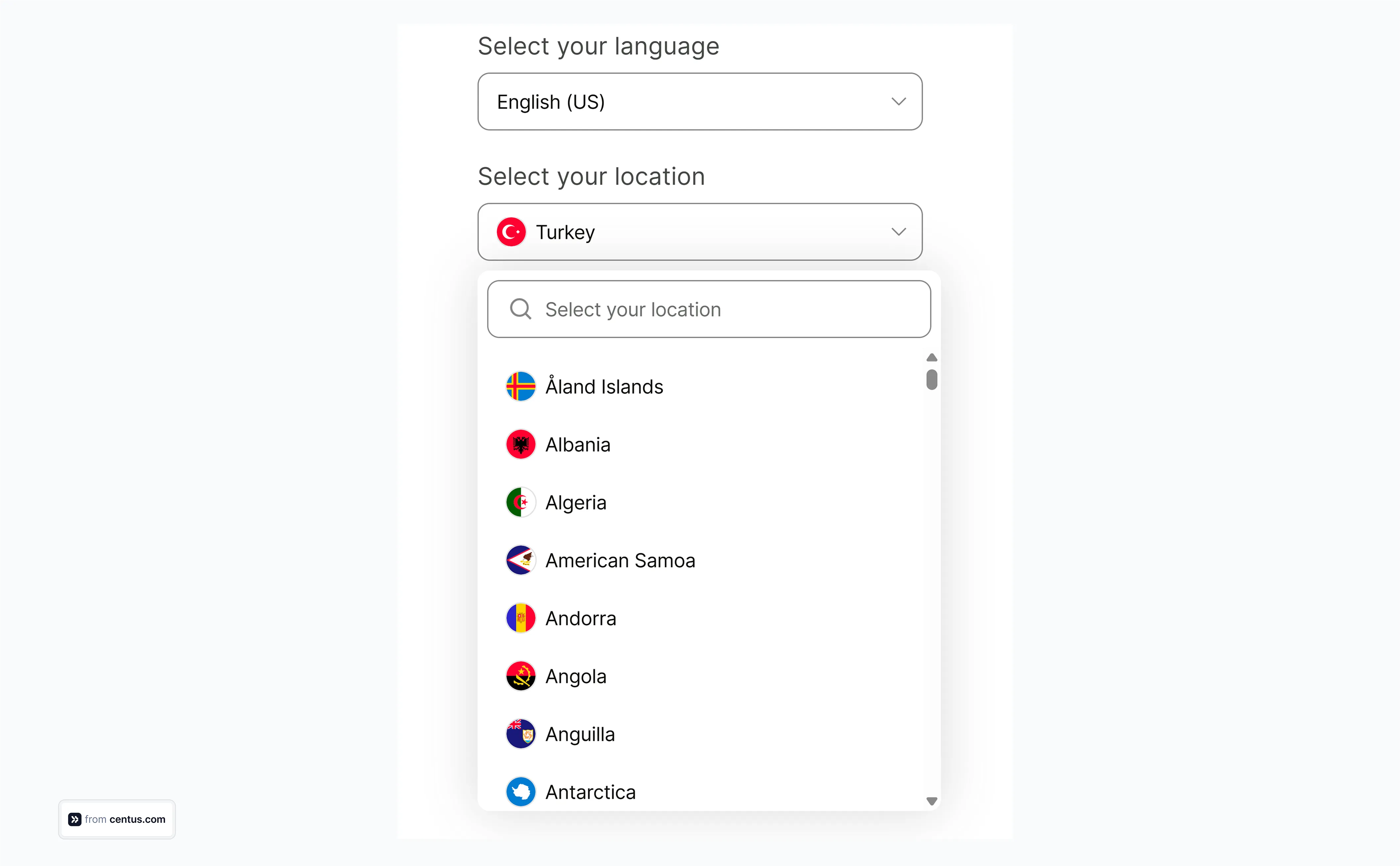 language switcher