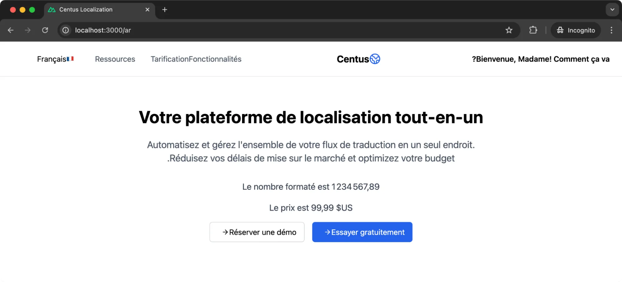 properly localized buttons in a localized app